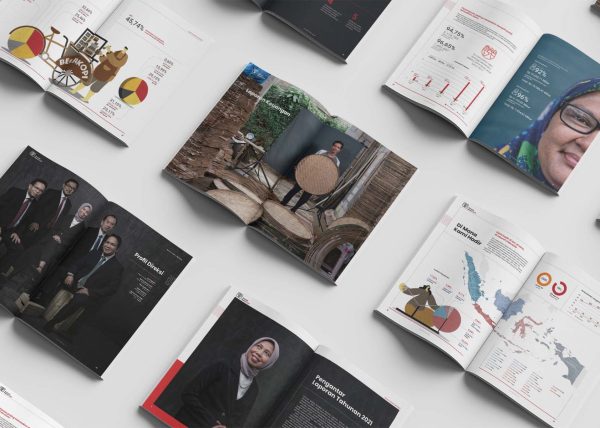 Annual Report's Comercial and Portrait Photography and Design by Ahmad Zamroni