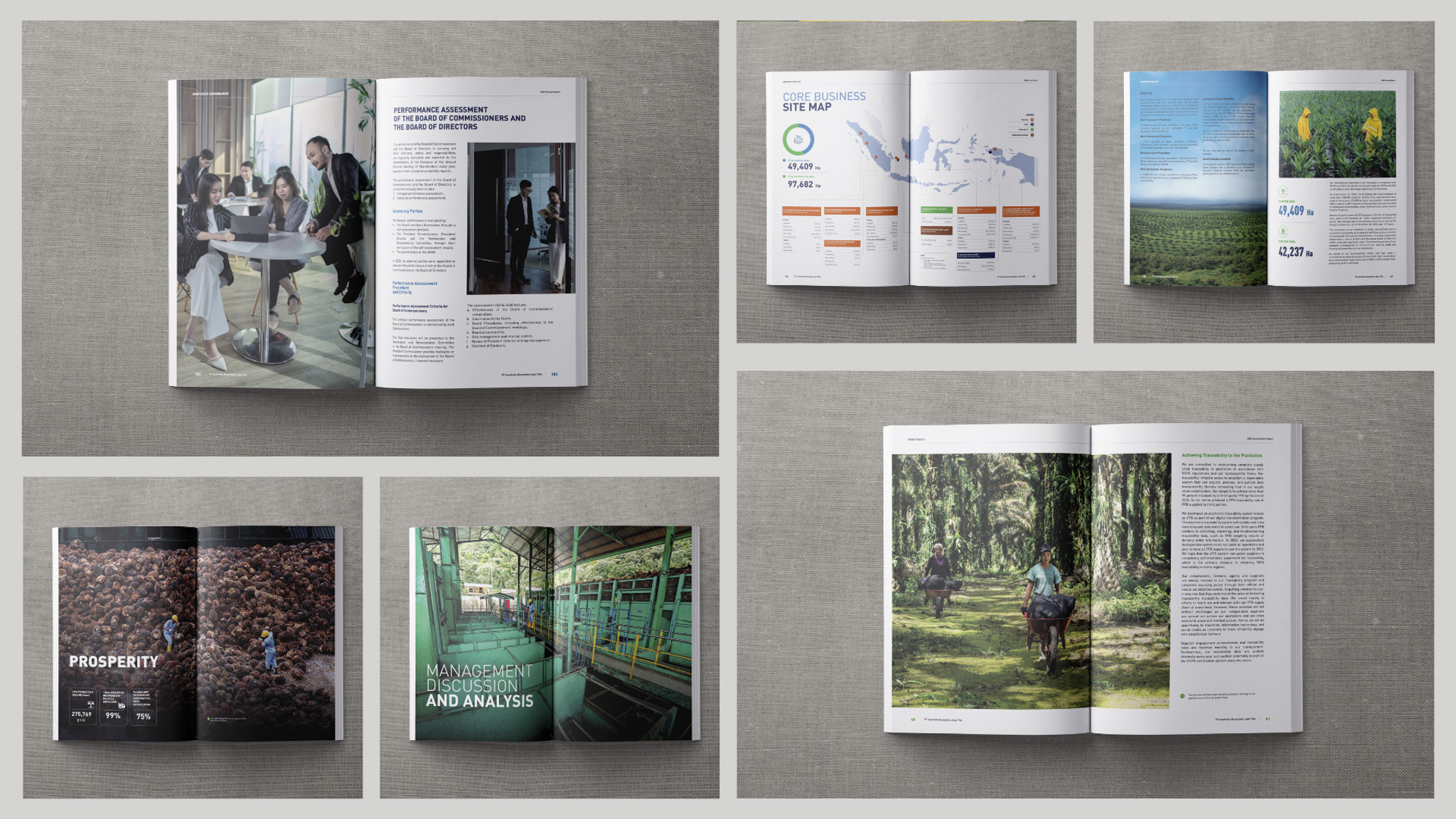 Annual and Sustainability Report by Photographer Ahmad Zamroni