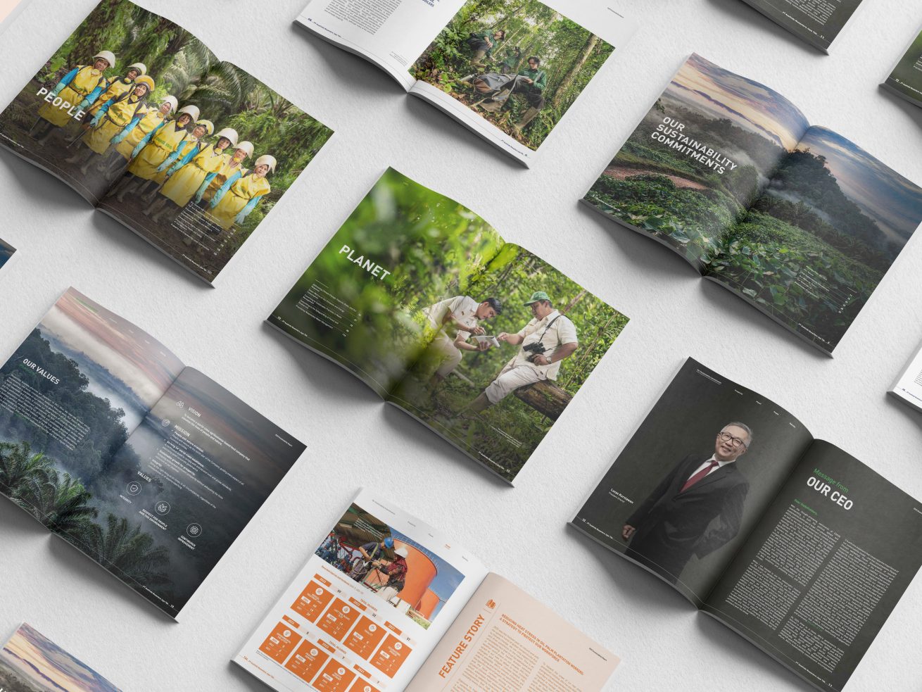 Austindo Nusantara Jaya Sustainability Report 2023 © Art Director and Photography by Ahmad Zamroni 2024