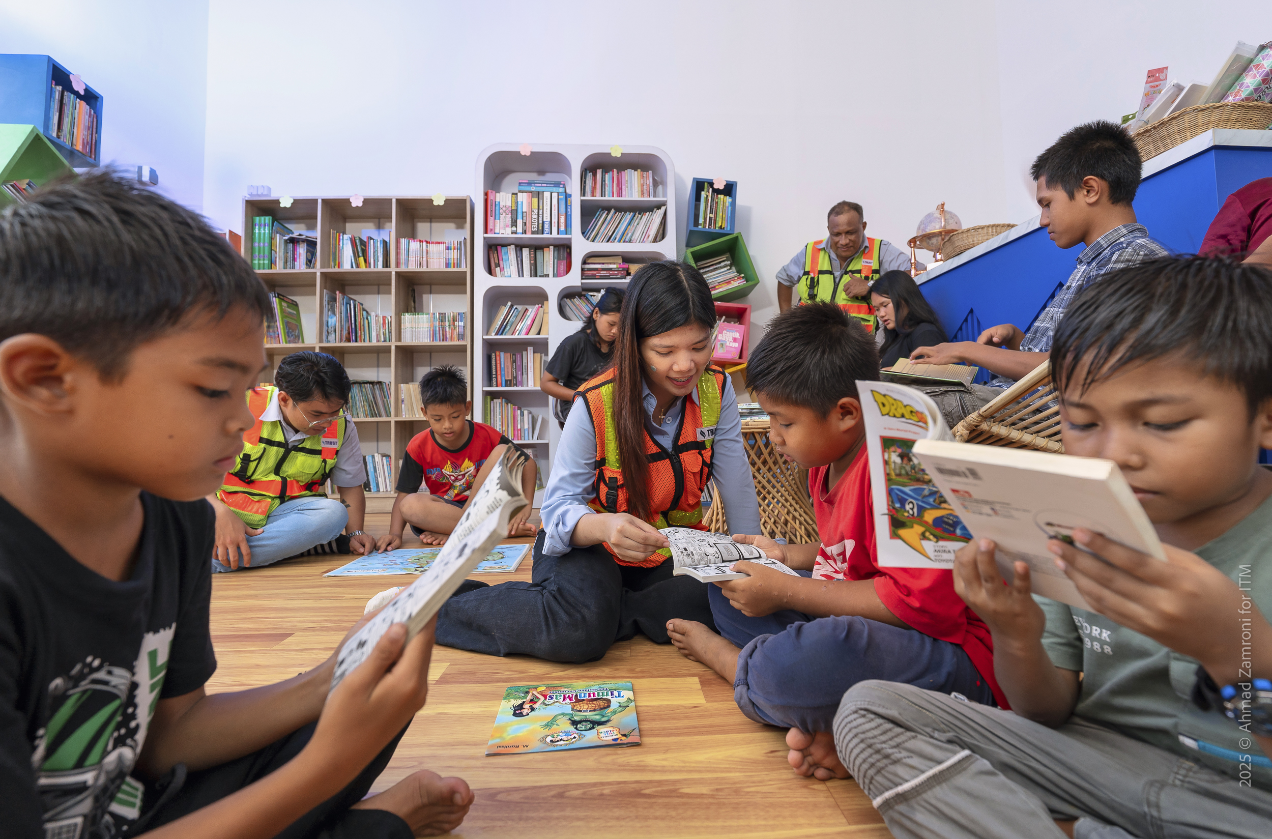 Community Development activity at PT TRUST of PT Indo Tambangraya Megah Tbk (ITM). Photo by Ahmad Zamroni 